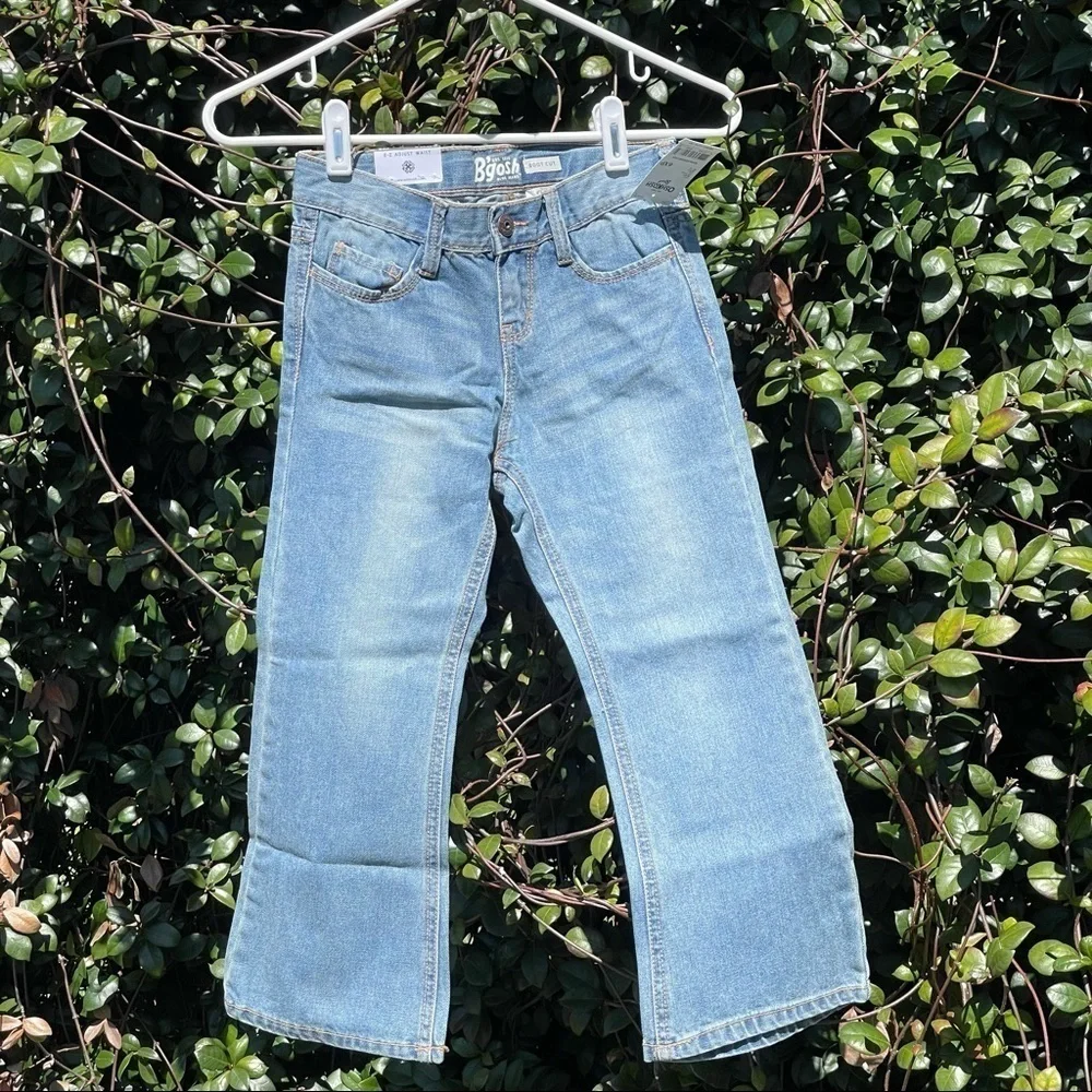 NWT OshKosh B’gosh Light Wash Bootcut Girls Denim Jeans